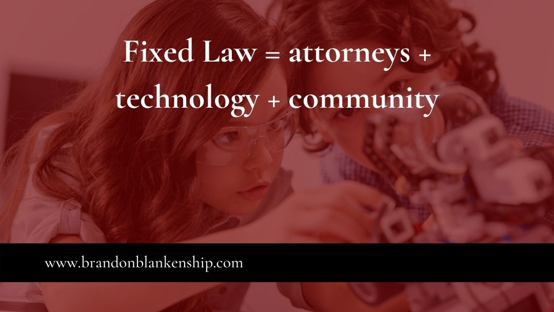 Children inventing new law practice with technology and community
