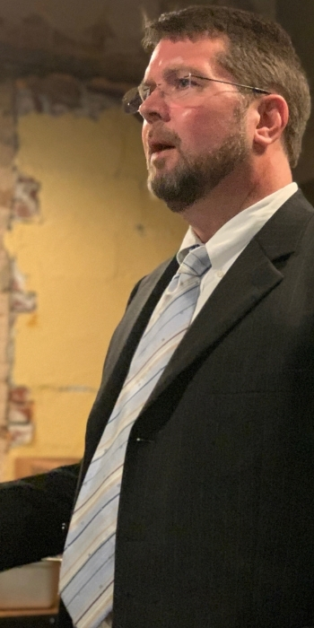 Brandon L Blankenship speaking at continuing legal education