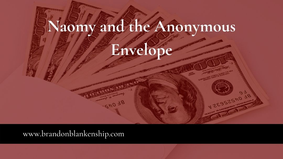 Anonymous Envelope full of cash